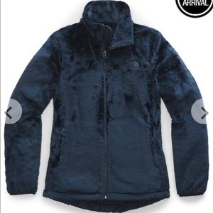 North Face XL deep blue Osito fleece zip up jacket
